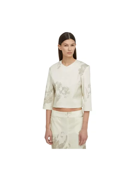 Remain bluzka wzorzysta beżowy