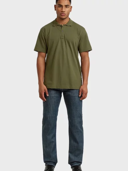 Поло G-star Raw зелене
