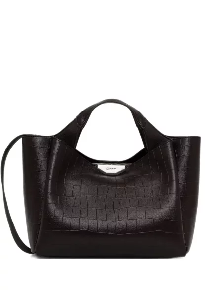 Geantă shopper Dkny maro