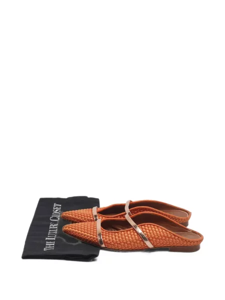 Mules Malone Souliers χωρίς τακούνι πορτοκαλί
