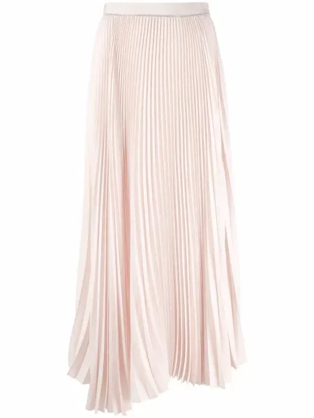 Spódnica plisowana Fabiana Filippi do kolan z koralikami