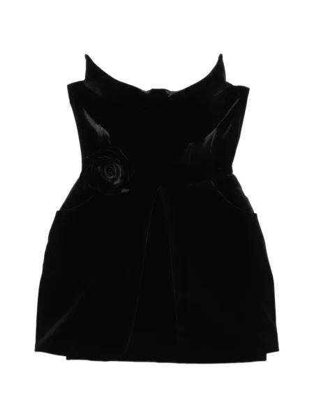 Rochie mini Adamaris fără bretele negru