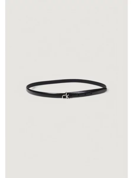 Calvin Klein Ženski remen Ck Buckle Skinny Belt crna