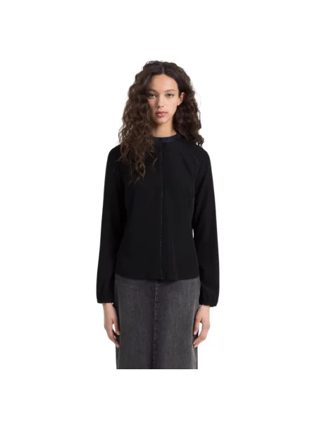 Bluzka Calvin Klein czarna