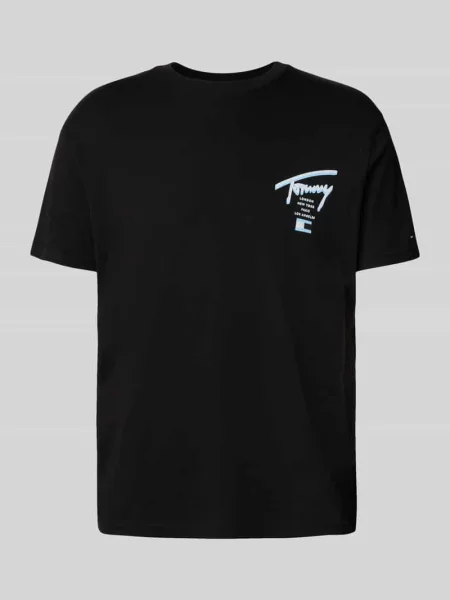 Tommy Jeans T-Shirt Signature City czarny