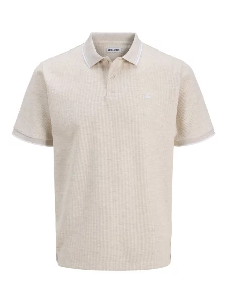 JACK & JONES Tricou JJEAustin / amestacat alb