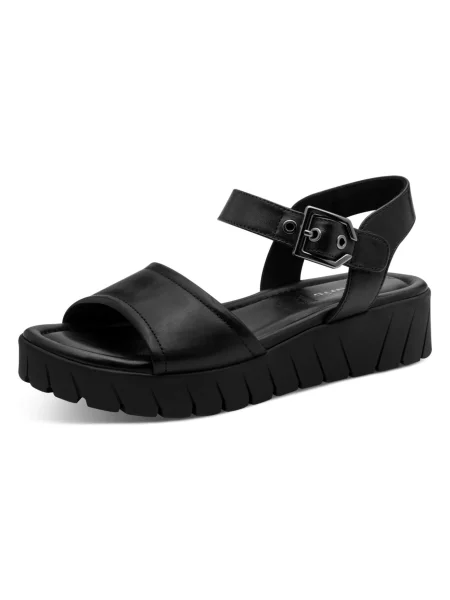 Tamaris Sandale cu baretă negru