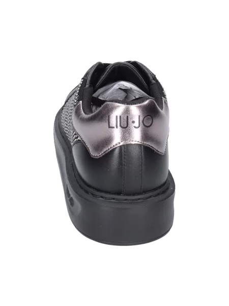 Sneakersy Liu Jo skórzane czarne