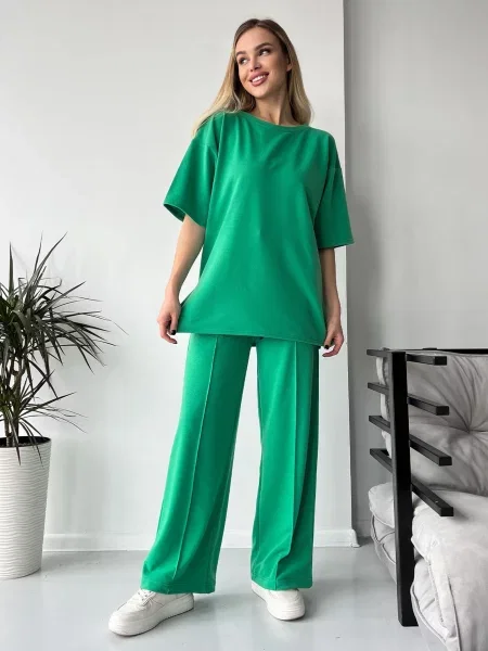 ISSA Plus Спортивний костюм без підкладки зелений