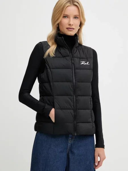 Karl Lagerfeld vestă de iarnă negru