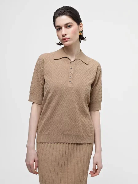 Sewel Поло коричневий