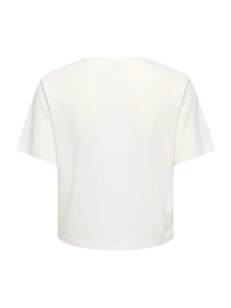 ONLY Tricou ONLELLEN murdar alb
