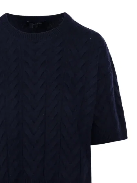Μικρός πουλόβερ 's Max Mara μπλε