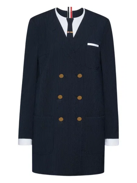 Rochie mini Thom Browne de costum albastru