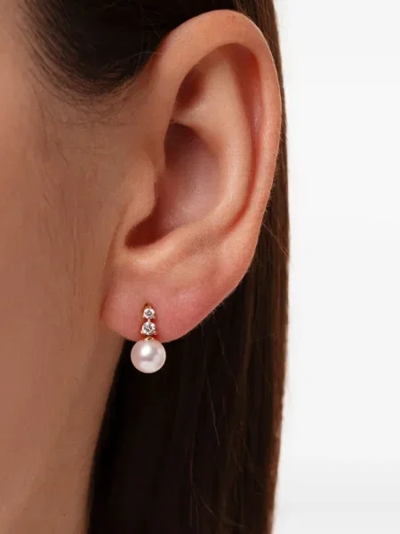 Diamant cercei Yoko London galben