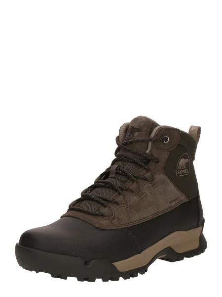 Pohodništvo škornji Sorel s čipko rjava