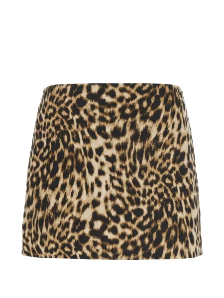 Fustă Michael Michael Kors cu imagine cu model leopard