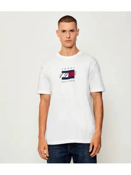 Tommy Hilfiger Tricou | regular fit alb