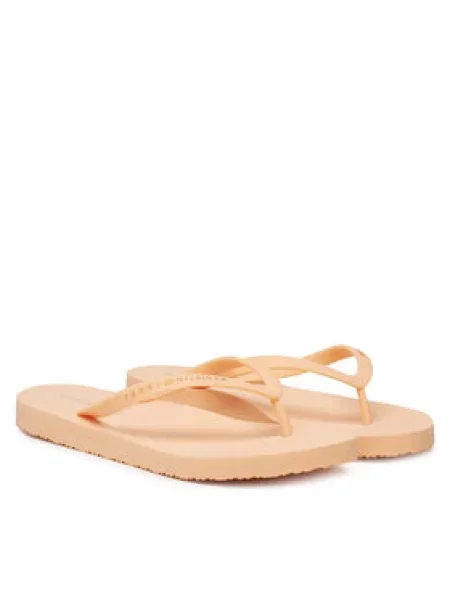 Tommy Hilfiger Žabky Hilfiger Strap Beach Sandal oranžová
