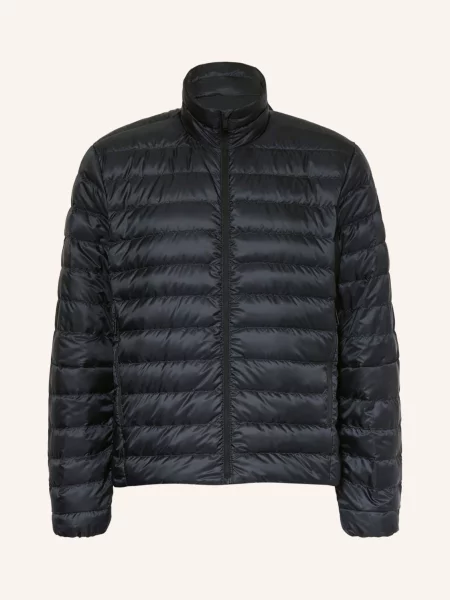 Canada Goose Lehká Péřová Bunda Stratus tmavě šedá