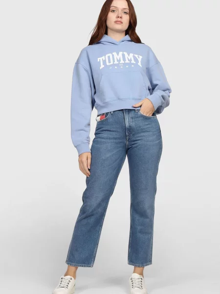 Толстовка Tommy Jeans голубая