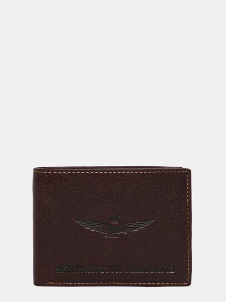 Aeronautica Militare portofel de piele maro