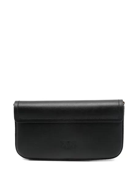 Geanta de piele Pinko din piele negru