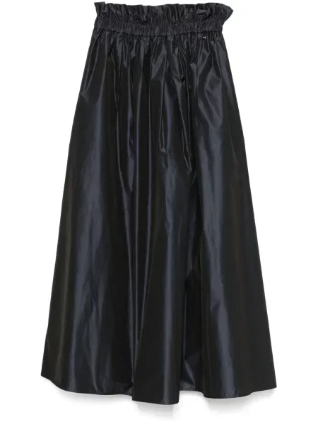 Maksi tafta spódnica maxi Herno niebieska