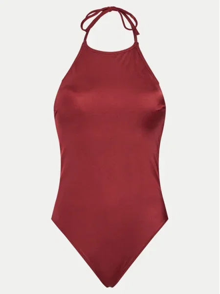 Calvin Klein Swimwear Jednodielne plavky černicová vínová