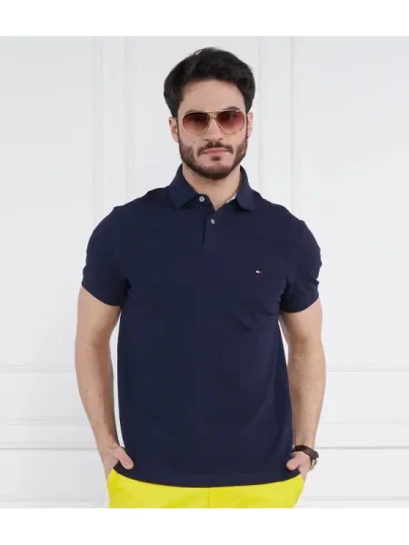 Tommy Hilfiger Tenisz póló big&tall | pique kék