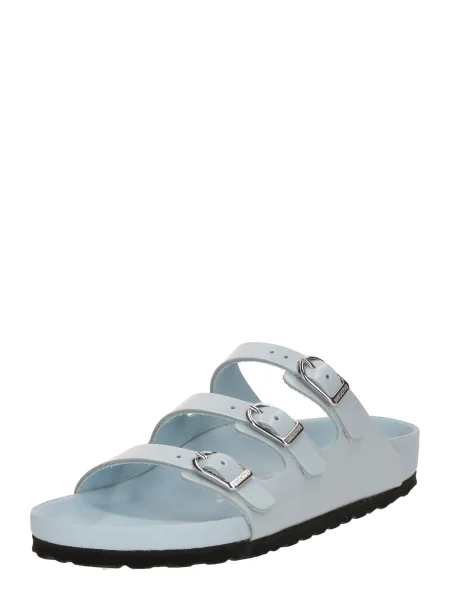 BIRKENSTOCK Nizki natikači Florida svetlo modra