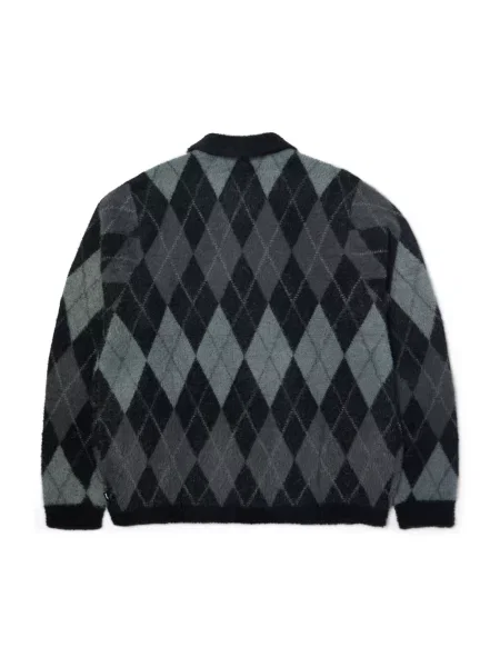 Sweter Huf wełniany czarny