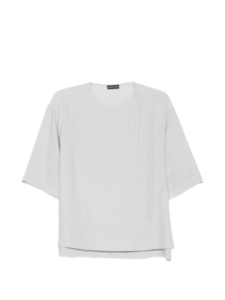 Bluză Emporio Armani gri