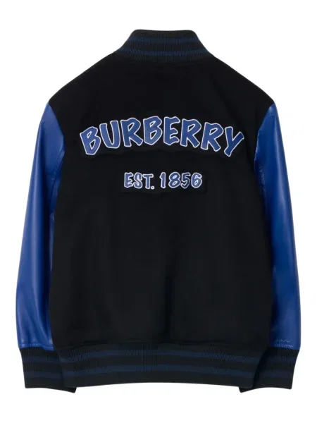 Kurtka bomber dziecięcy Burberry czarny
