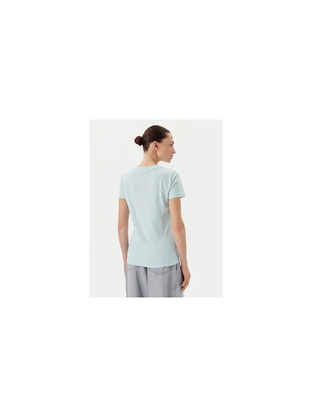 BOSS Póló Slim Fit kék