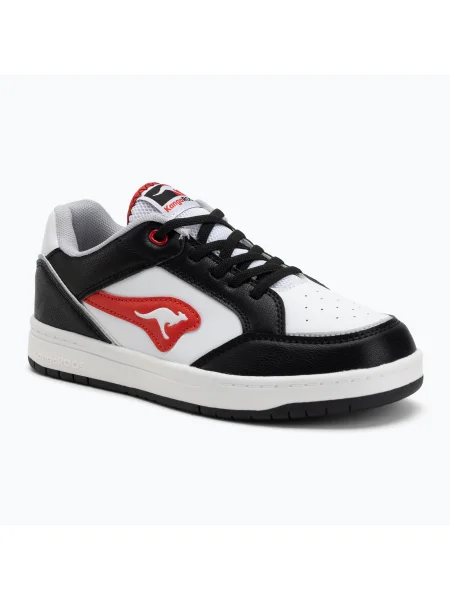 KangaROOS K-CP Dallas jet black/firery red детски обувки черно