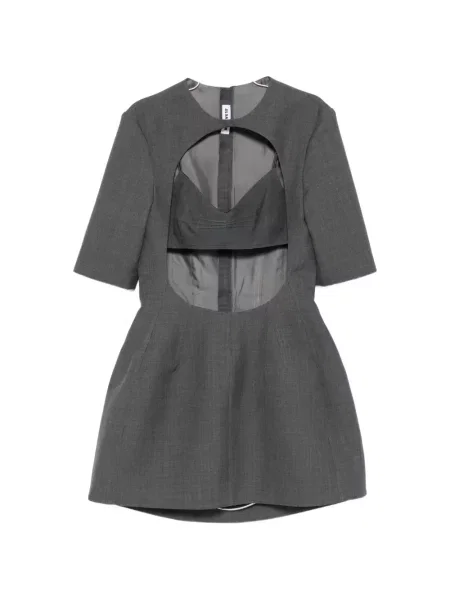 Rochie mini Jil Sander gri