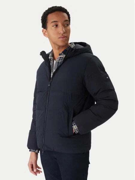 Tommy Hilfiger Geacă din puf Bleumarin
