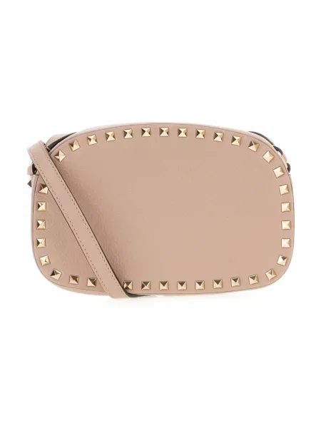 Torebka crossbody Valentino Garavani skórzana różowa