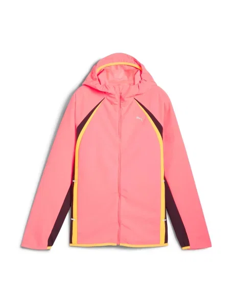 Dámska bežecká bunda PUMA Run Ultraweave Raincell sunset glow ružová