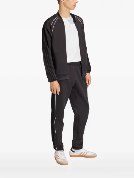 Platform talpú hálós póló Adidas Adilette nyomtatás fekete