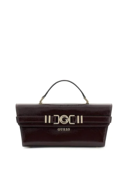 Guess Дамска чанта бордо