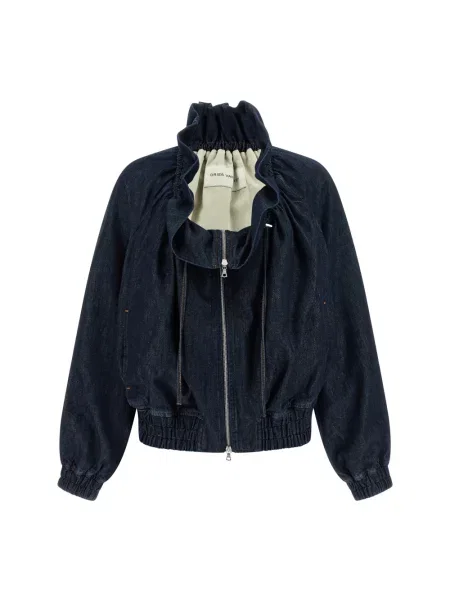 Kurtka jeansowa Dries Van Noten niebieska