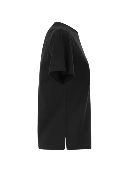 Tricou Weekend Max Mara cu broderie negru