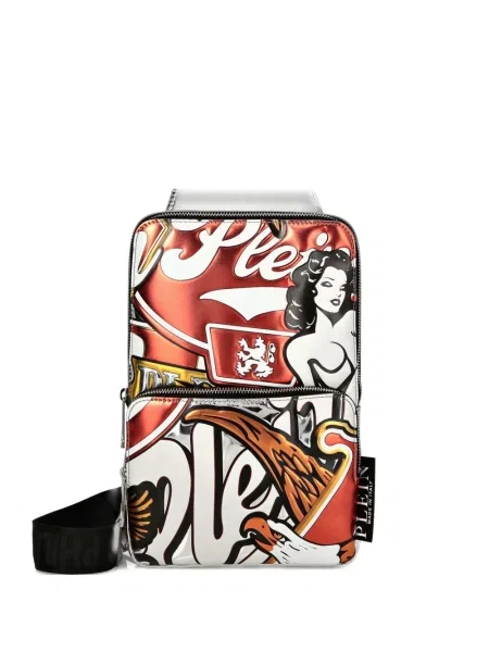 Torba Philipp Plein srebrena