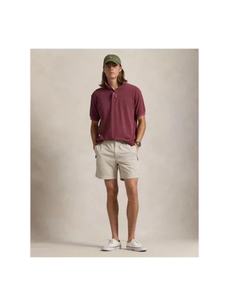 Polo Ralph Lauren Szorty materiałowe beżowy