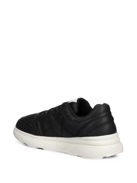 Matlasat sneakerși Armani Exchange negru