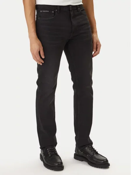 Calvin Klein slim fit traperice za muškarce crna