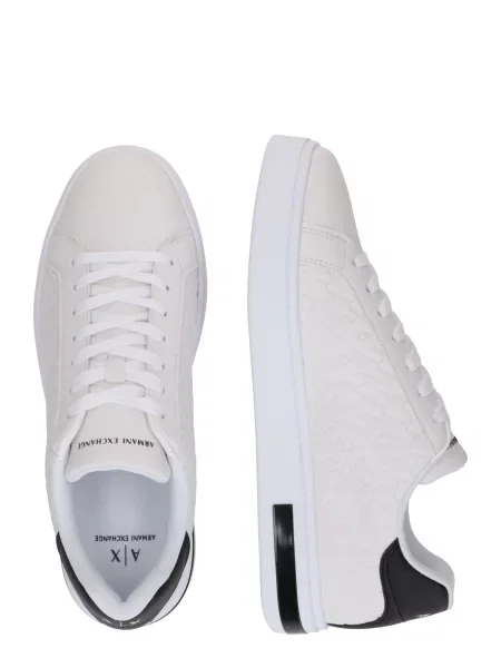ARMANI EXCHANGE Nizke superge črna bela