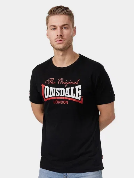 Футболки і поло Lonsdale Aldingham чорний